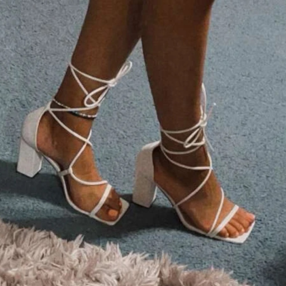 White heels